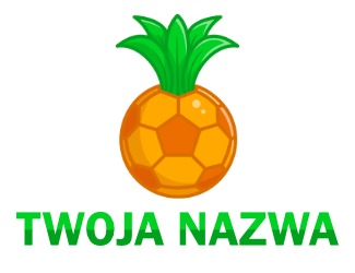 Projekt logo dla firmy Ananas Piłka | Projektowanie logo