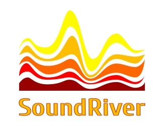 Projekt graficzny logo dla firmy online Sound River