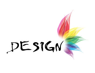Projekt graficzny logo dla firmy online Design flower