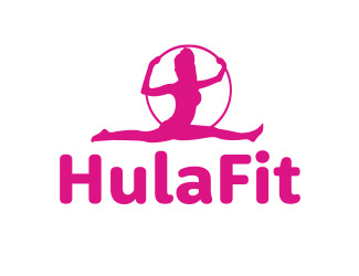 Projekt graficzny logo dla firmy online HulaFit
