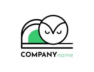 Projekt logo dla firmy Logo z sową | Projektowanie logo
