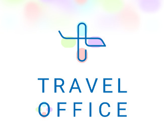 Projekt logo dla firmy  Travel office | Projektowanie logo