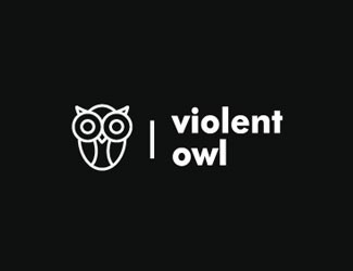 Violent Owl - projektowanie logo - konkurs graficzny