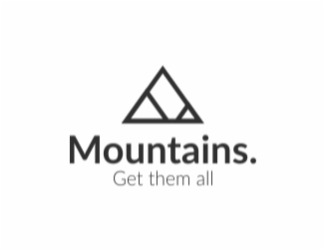 Projekt logo dla firmy Mountains | Projektowanie logo