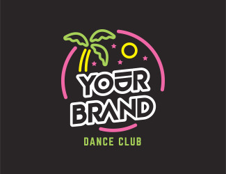 Dance_club - projektowanie logo - konkurs graficzny