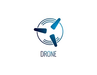 Projekt logo dla firmy drone  | Projektowanie logo