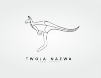 Projekt graficzny logo dla firmy online Kangur2