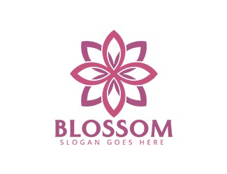 Projektowanie logo dla firmy, konkurs graficzny Blossom