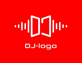 Projekt graficzny logo dla firmy online DJ-logo