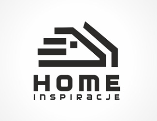 Projekt logo dla firmy HOME inspiracje | Projektowanie logo