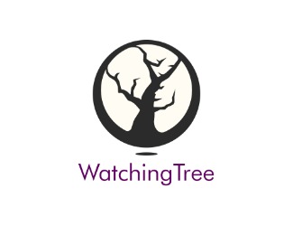 Projekt graficzny logo dla firmy online Patrzące Drzewo