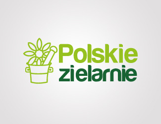 Projekt graficzny logo dla firmy online Polskie zielarnie