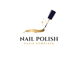 Projekt graficzny logo dla firmy online Nail Polish
