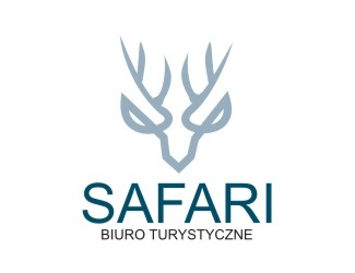 Projekt graficzny logo dla firmy online safari