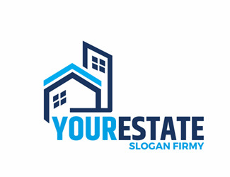 Projekt logo dla firmy YourEstate | Projektowanie logo