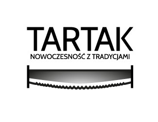 Projekt graficzny logo dla firmy online tartak