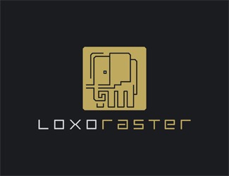 Projekt logo dla firmy LOXORASTER | Projektowanie logo