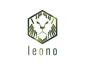 Projekt graficzny logo dla firmy online leono