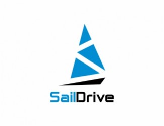 Projekt graficzny logo dla firmy online SailDrive