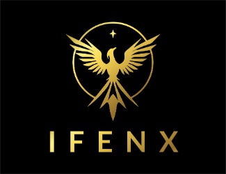 Projekt logo dla firmy IFENX | Projektowanie logo