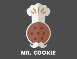 Projektowanie logo dla firm online MR. COOKIE