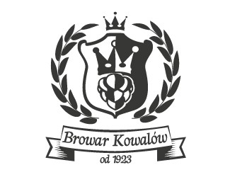 Projekt graficzny logo dla firmy online browar