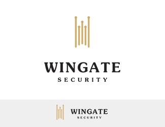 Projekt graficzny logo dla firmy online Wingate Security