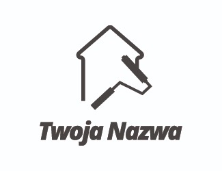 Projekt graficzny logo dla firmy online Usługi budowlane / malarz
