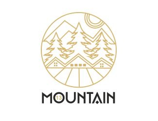 Projekt logo dla firmy Mountain13 | Projektowanie logo