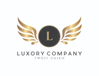 Projekt logo dla firmy Luxory Wings | Projektowanie logo