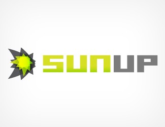 Projekt graficzny logo dla firmy online sunup