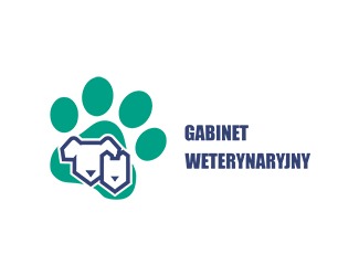 gabinet weterynaryjny - projektowanie logo dla firm online, konkursy graficzne logo