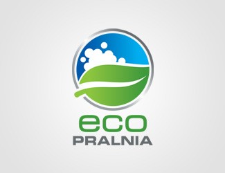 Projekt graficzny logo dla firmy online ECO PRALNIA