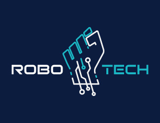 Projektowanie logo dla firm online RoboTech