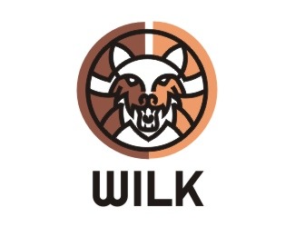 Projekt logo dla firmy Wilk | Projektowanie logo