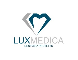Projekt graficzny logo dla firmy online Luxmedica