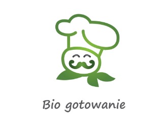 Projekt logo dla firmy Bio Gotowanie | Projektowanie logo