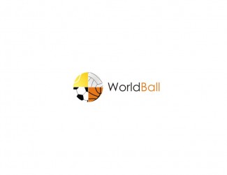 Projekt graficzny logo dla firmy online WorldBall