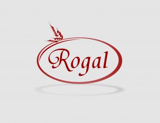 Projekt graficzny logo dla firmy online Piekarnia ROGAL
