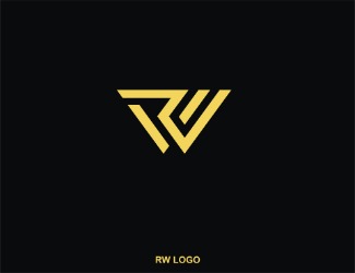Projekt graficzny logo dla firmy online RW LOGO