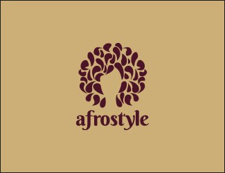 Projekt logo dla firmy Afro Style | Projektowanie logo