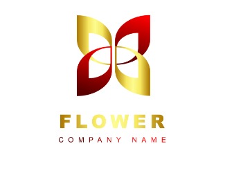 Projekt logo dla firmy Flower | Projektowanie logo