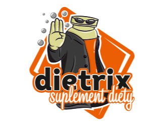 Projekt graficzny logo dla firmy online dietrix