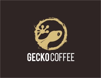 GeckoCoffee - projektowanie logo - konkurs graficzny