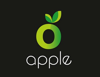 apple - projektowanie logo - konkurs graficzny