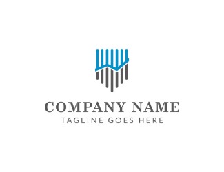 Projekt logo dla firmy Wykres biznesowy | Projektowanie logo