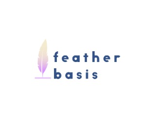 Projekt graficzny logo dla firmy online Feather Basis