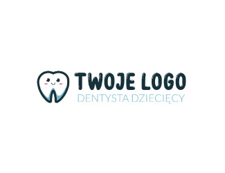 Projekt graficzny logo dla firmy online Dentysta dziecięcy
