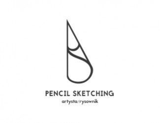 Projekt graficzny logo dla firmy online PS - artysta/rysownik