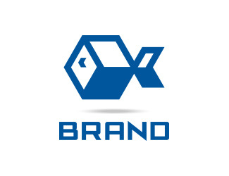 Projektowanie logo dla firm online Fish Box